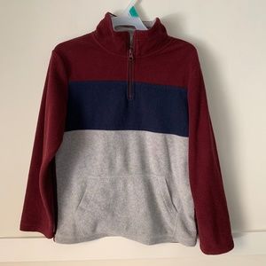 Boys fleece long sleeve top